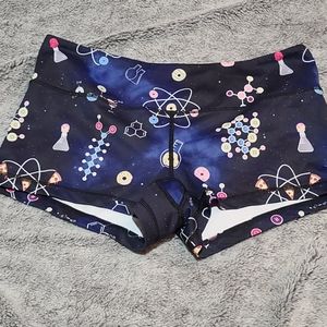 Feedme fightme donut shorts